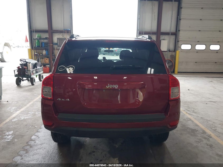 2012 Jeep Compass Sport VIN: 1C4NJDBB0CD537862 Lot: 44876543