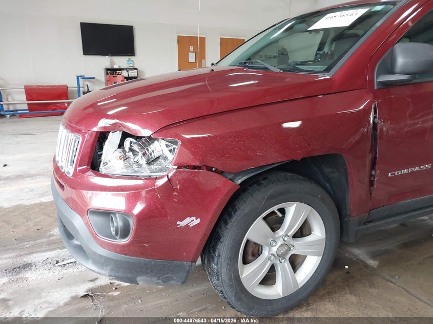 2012 Jeep Compass Sport VIN: 1C4NJDBB0CD537862 Lot: 44876543