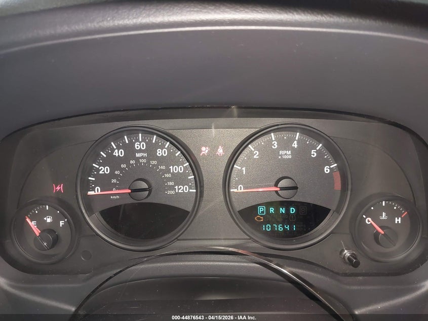 2012 Jeep Compass Sport VIN: 1C4NJDBB0CD537862 Lot: 44876543