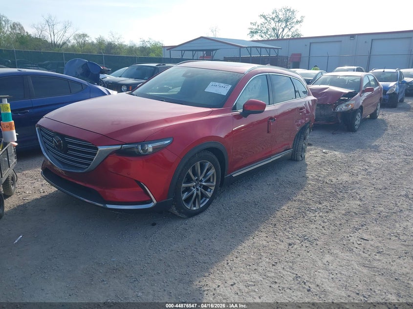 2019 Mazda Cx-9 2.5 Cx-9 Grand Touring red Lot 111044876547 Vin JM3TCADY4K0323245