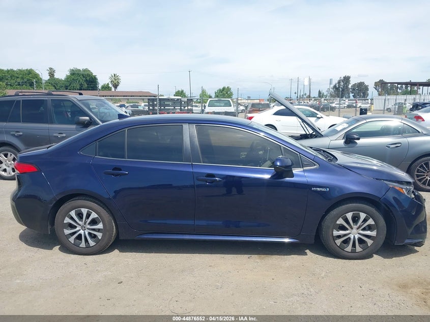 2020 Toyota Corolla Hybrid Le VIN: JTDEBRBE4LJ018531 Lot: 44876552