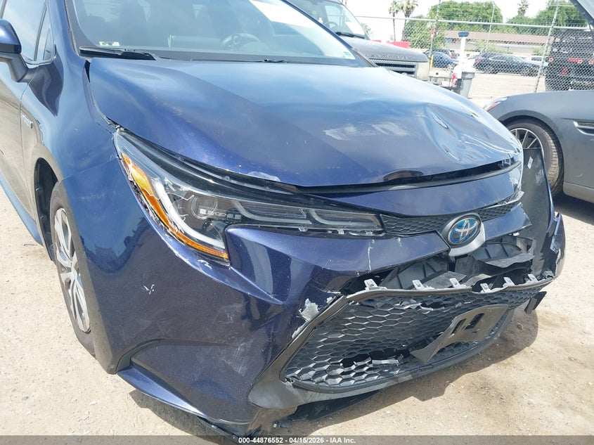 2020 Toyota Corolla Hybrid Le VIN: JTDEBRBE4LJ018531 Lot: 44876552