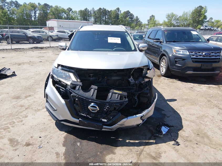 2017 Nissan Rogue Sv VIN: JN8AT2MV5HW016074 Lot: 44876570