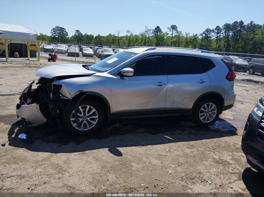 2017 Nissan Rogue Sv VIN: JN8AT2MV5HW016074 Lot: 44876570
