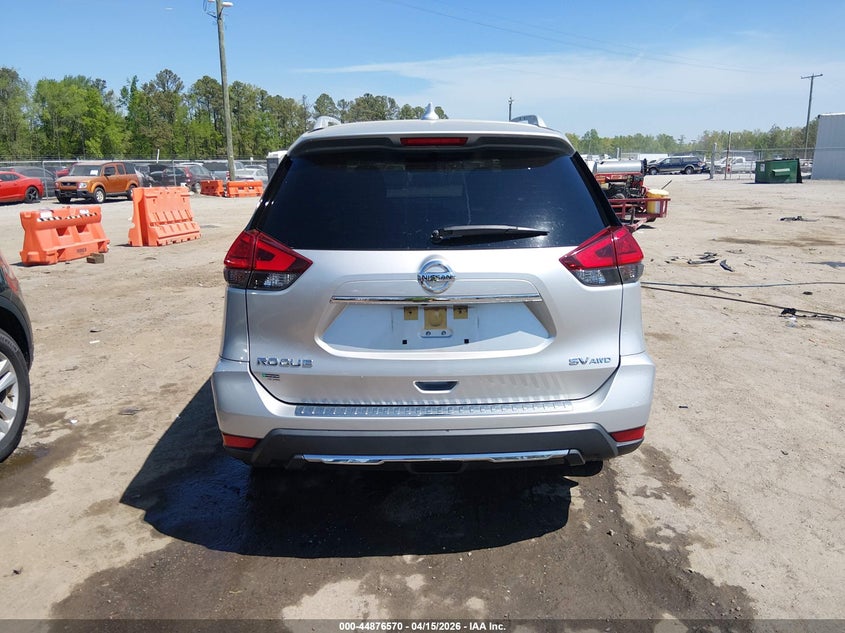 2017 Nissan Rogue Sv VIN: JN8AT2MV5HW016074 Lot: 44876570