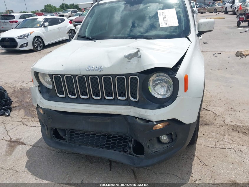 2018 Jeep Renegade Latitude Fwd VIN: ZACCJABB6JPJ22949 Lot: 44876573