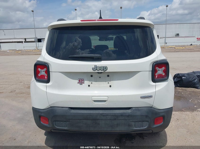 2018 Jeep Renegade Latitude Fwd VIN: ZACCJABB6JPJ22949 Lot: 44876573