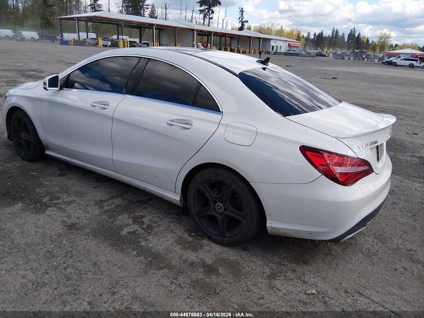 2018 Mercedes-Benz Cla 250 4Matic