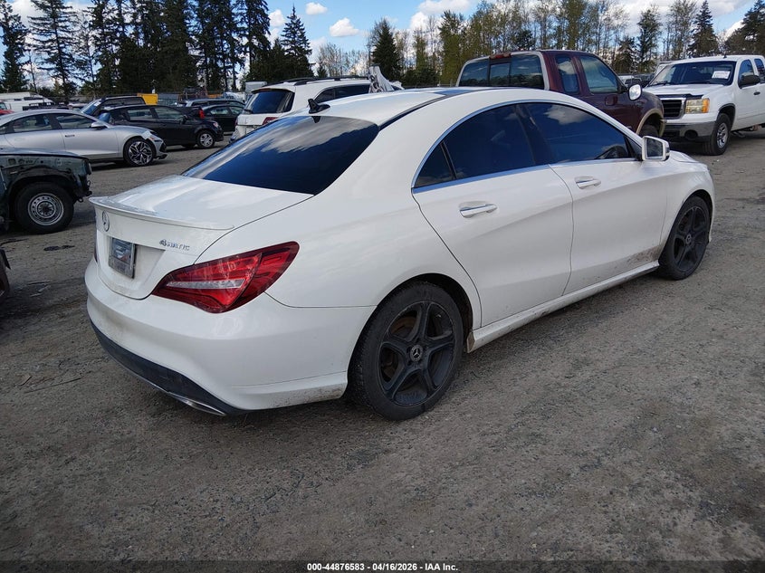 2018 Mercedes-Benz Cla 250 4Matic