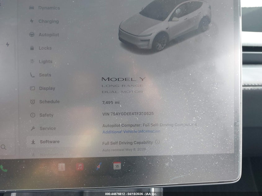 2026 TESLA MODEL Y SPORT UTILITY VEHICLE ELECTRIC