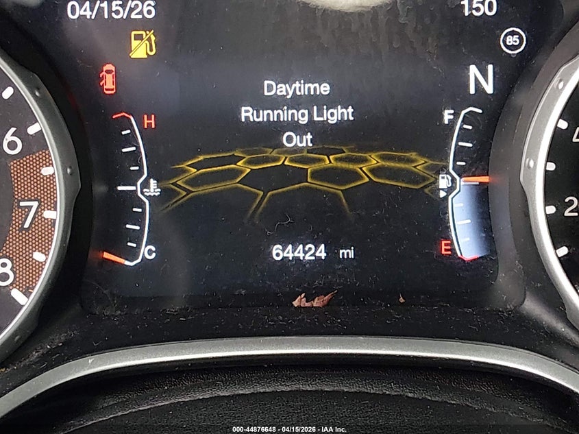 2019 Jeep Compass Altitude 4X4 VIN: 3C4NJDBB2KT787614 Lot: 44876648