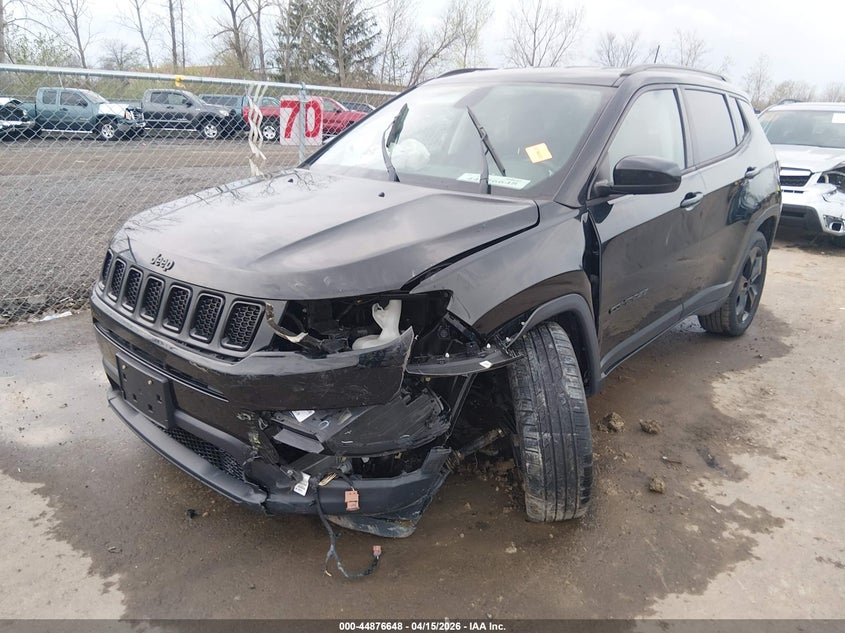 2019 Jeep Compass Altitude 4X4 VIN: 3C4NJDBB2KT787614 Lot: 44876648
