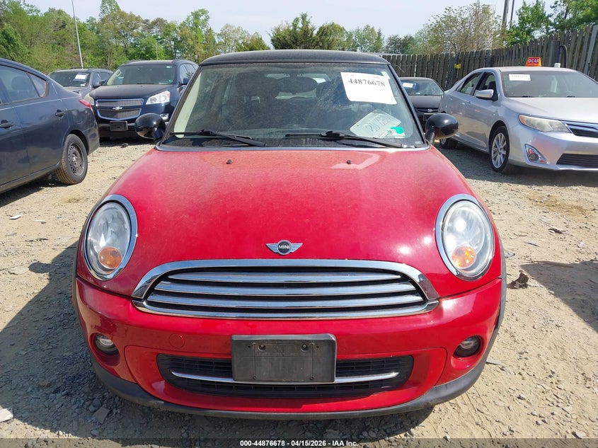2012 Mini Cooper VIN: WMWSU3C54CT542708 Lot: 44876678