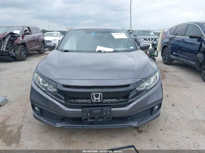 2020 Honda Civic Sport VIN: 2HGFC2F86LH601487 Lot: 44876695