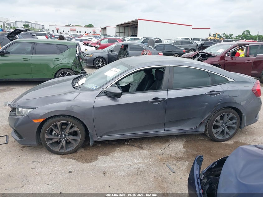 2020 Honda Civic Sport VIN: 2HGFC2F86LH601487 Lot: 44876695