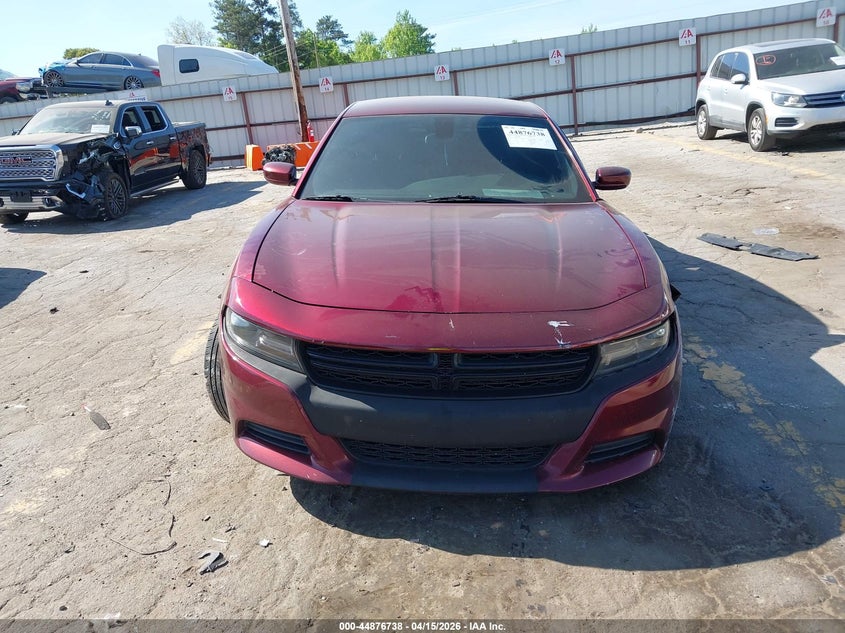 2018 Dodge Charger Sxt Rwd VIN: 2C3CDXBG6JH309459 Lot: 44876738