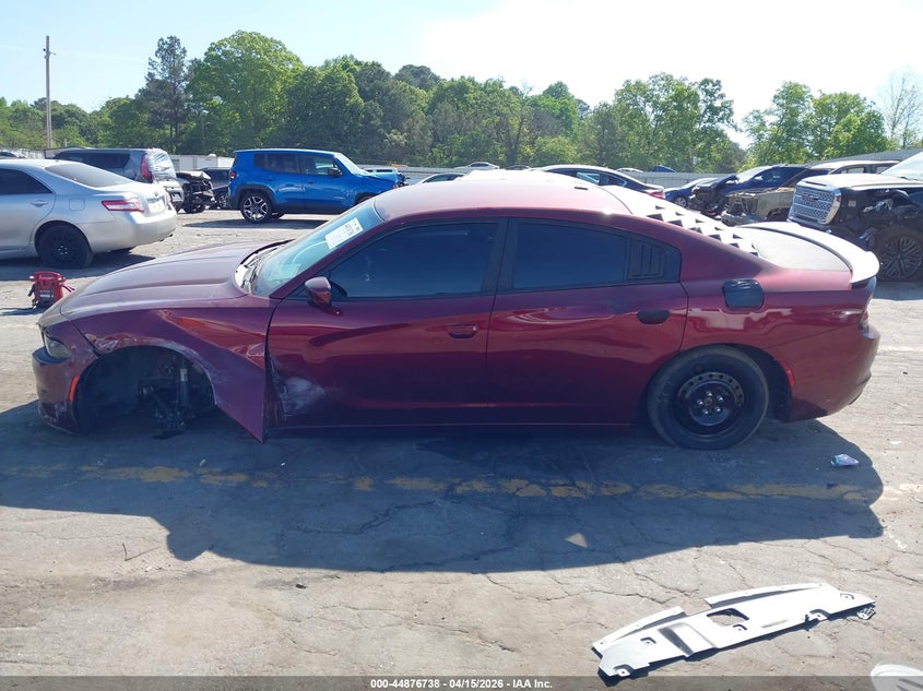 2018 Dodge Charger Sxt Rwd VIN: 2C3CDXBG6JH309459 Lot: 44876738