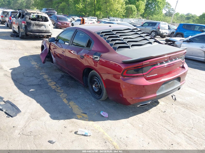 2018 Dodge Charger Sxt Rwd VIN: 2C3CDXBG6JH309459 Lot: 44876738