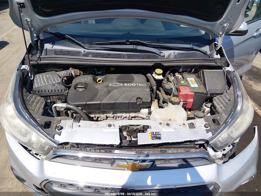 2018 Chevrolet Spark 1Lt Cvt VIN: KL8CD6SA5JC421909 Lot: 44876789