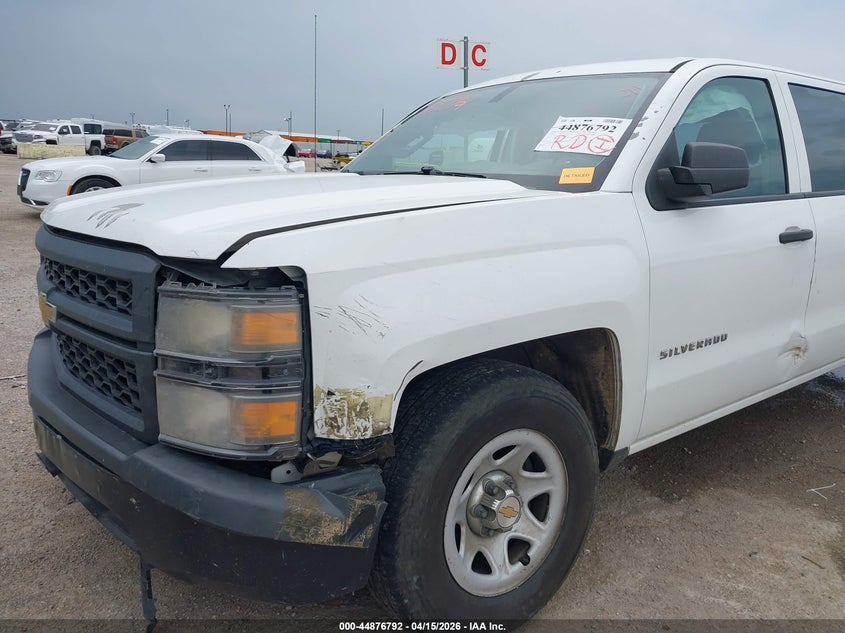 2014 Chevrolet Silverado 1500 Work Truck 1Wt VIN: 3GCPCPEH6EG165065 Lot: 44876792