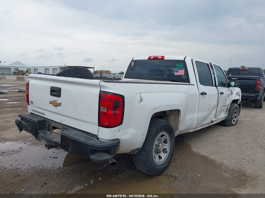 2014 Chevrolet Silverado 4.3 1500 Work Truck 1Wt white Lot 111044876792 Vin 3GCPCPEH6EG165065
