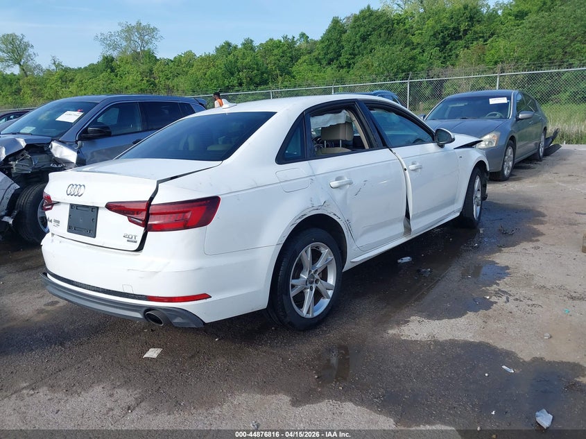 2018 Audi A4 2.0T Tech Ultra Premium/2.0T Ultra Premium VIN: WAUKMAF4XJA155614 Lot: 44876816
