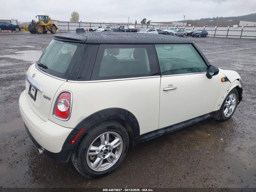 Vin: wmwsu3c59dt690547, lot: 45374158, mini hardtop cooper 20134