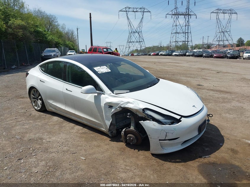2018 Tesla Model 3 Long Range/Performance VIN: 5YJ3E1EB1JF067546 Lot: 44876843
