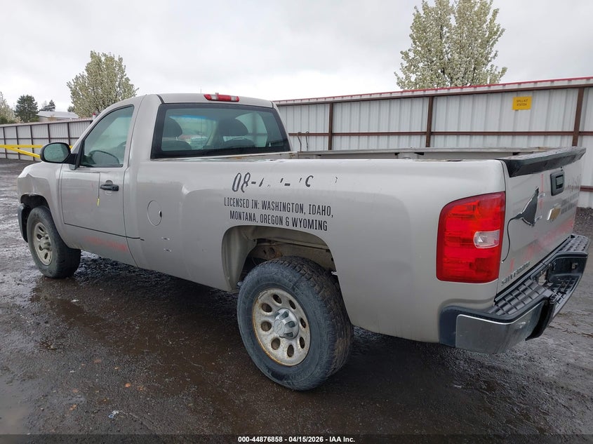 2008 Chevrolet Silverado 1500 Work Truck VIN: 1GCEC14C98Z227704 Lot: 44876858