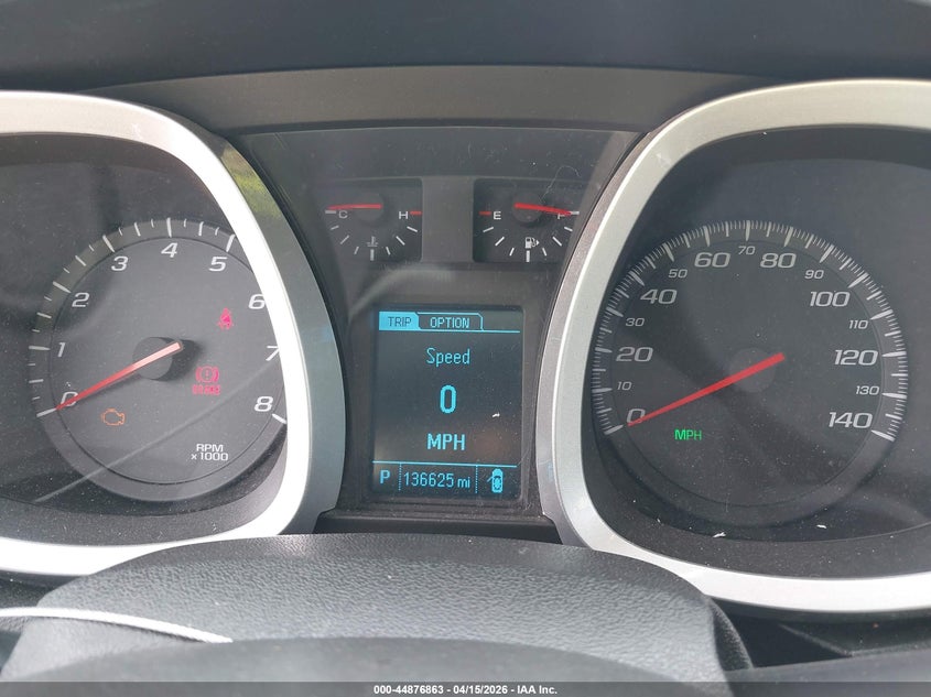 2015 Chevrolet Equinox 1Lt VIN: 2GNALBEK7F1172273 Lot: 44876863