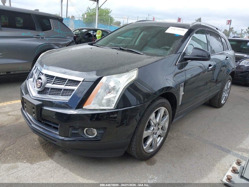 2012 Cadillac Srx 3.6 Srx Performance Collection black Lot 111044876888 Vin 3GYFNBE36CS609563