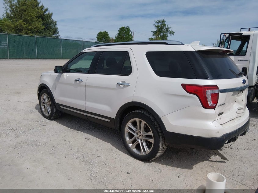 Vin: 1fm5k7f8xhgd82915, lot: 45374262, ford explorer limited 20173