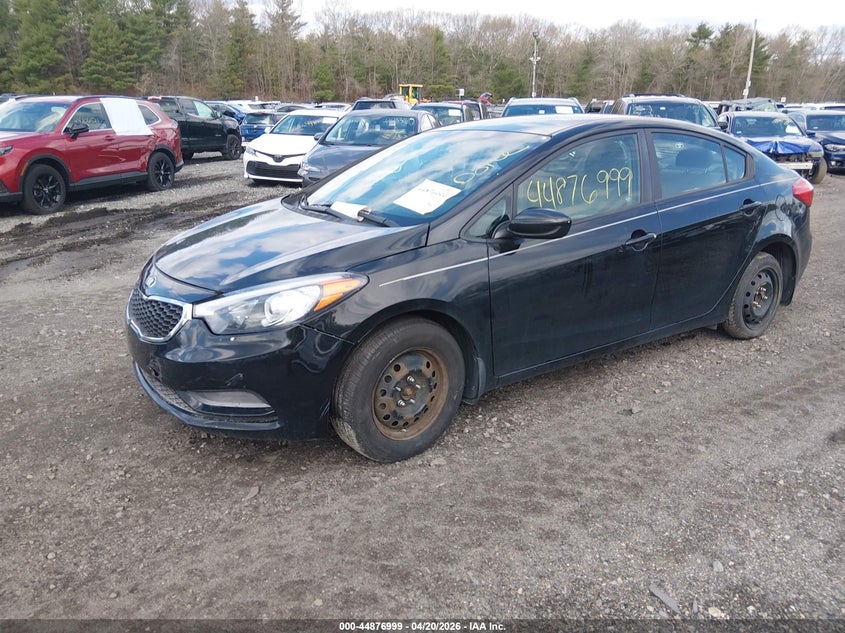 Vin: knafk4a64f5391077, lot: 45374330, kia forte lx 20152