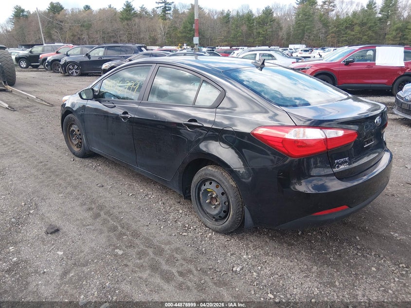 Vin: knafk4a64f5391077, lot: 45374330, kia forte lx 20153