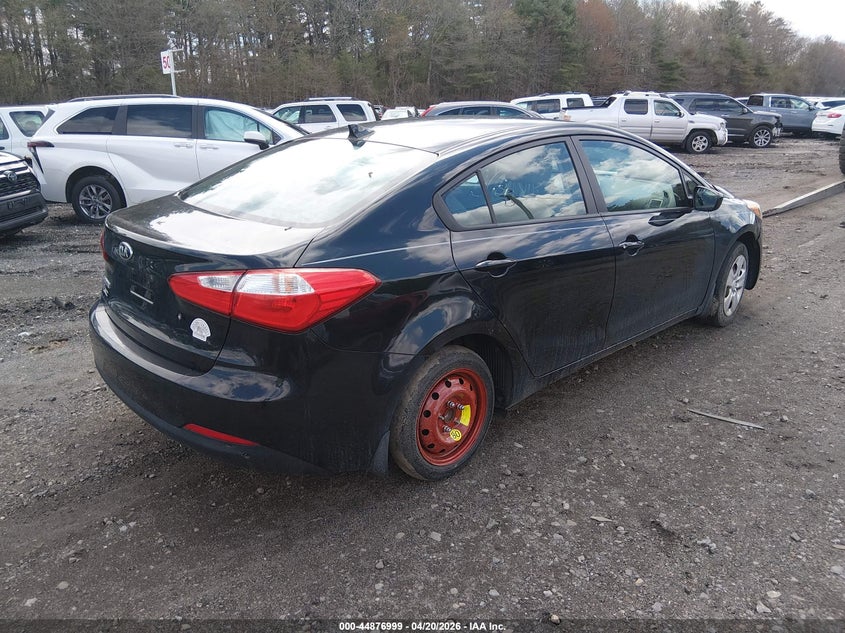 Vin: knafk4a64f5391077, lot: 45374330, kia forte lx 20154
