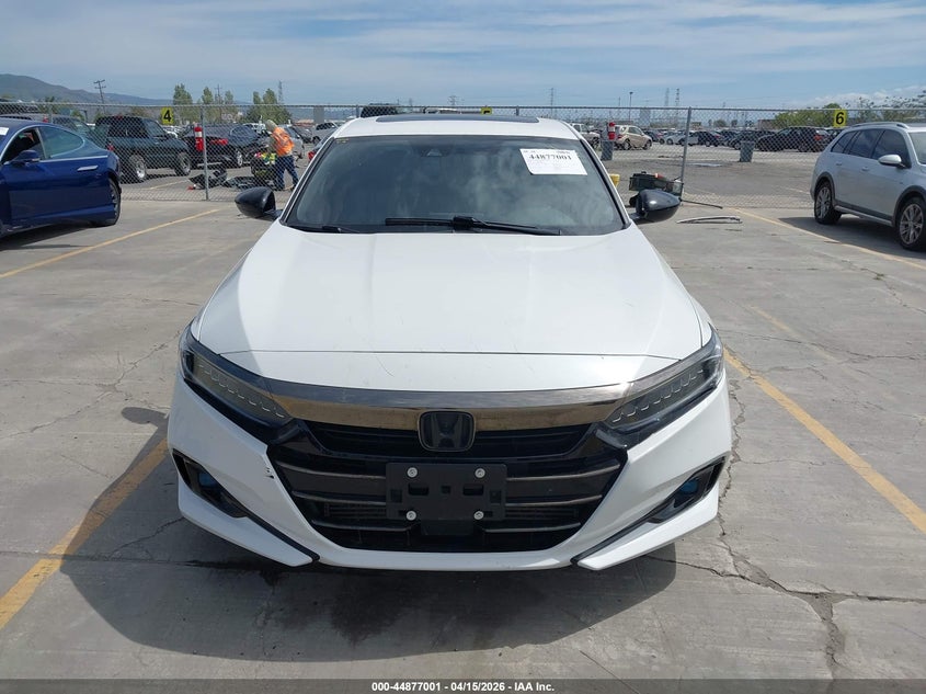 2021 Honda Accord Sport 2.0T VIN: 1HGCV2F3XMA003002 Lot: 44877001