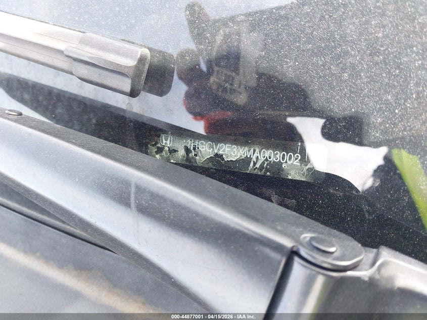 2021 Honda Accord Sport 2.0T VIN: 1HGCV2F3XMA003002 Lot: 44877001