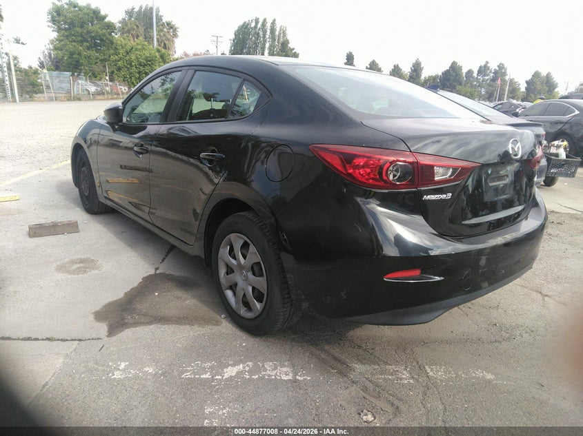 Vin: 3mzbm1t74gm320048, lot: 45374339, mazda mazda3 i sport 20163