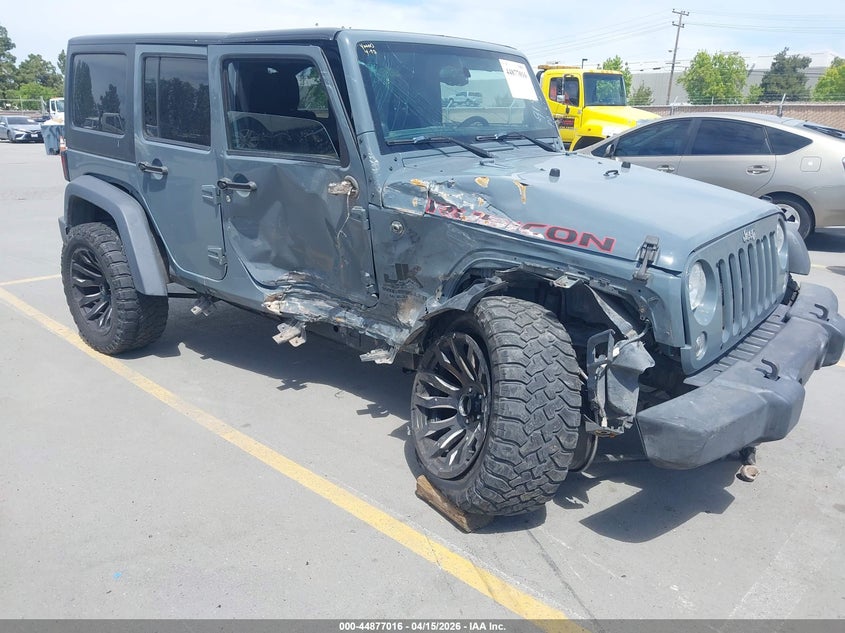 2014 Jeep Wrangler Unlimited Sport VIN: 1C4BJWDG1EL217479 Lot: 44877016