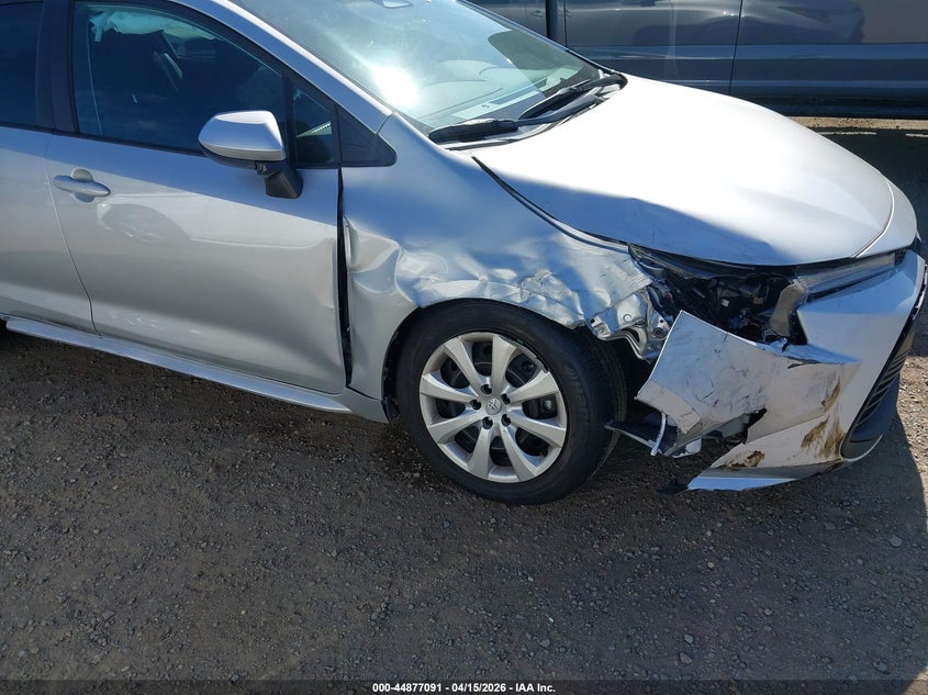 2025 Toyota Corolla Le VIN: 5YFB4MDE5SP356253 Lot: 44877091