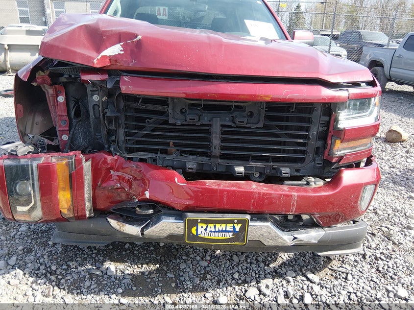 2018 Chevrolet Silverado 1500 2Lt VIN: 3GCUKREC2JG187175 Lot: 44877168