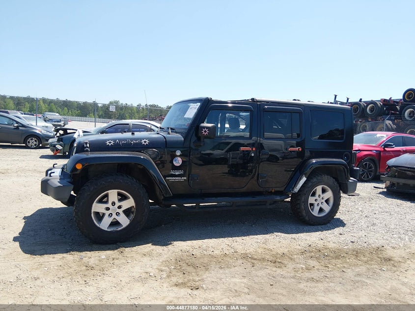 2010 Jeep Wrangler Unlimited Sahara VIN: 1J4BA5H19AL214947 Lot: 44877180