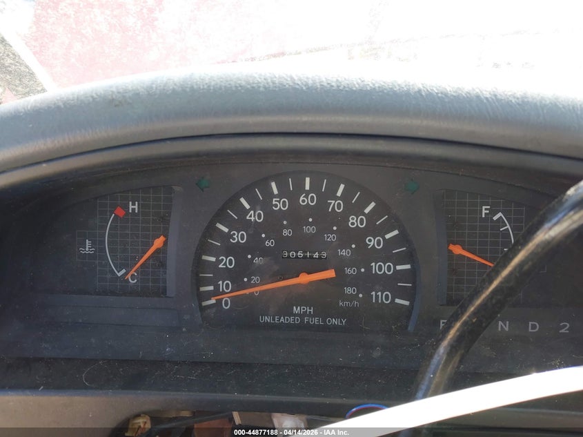 1995 Toyota Tacoma Xtracab VIN: 4TAUN53B5SZ009980 Lot: 44877188