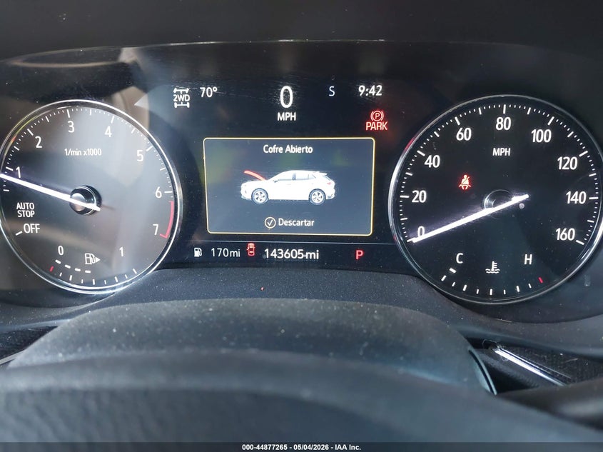2021 BUICK ENVISION 2.0L I-4 DI, DOHC, V(VIN: LRBFZPR4XMD087529