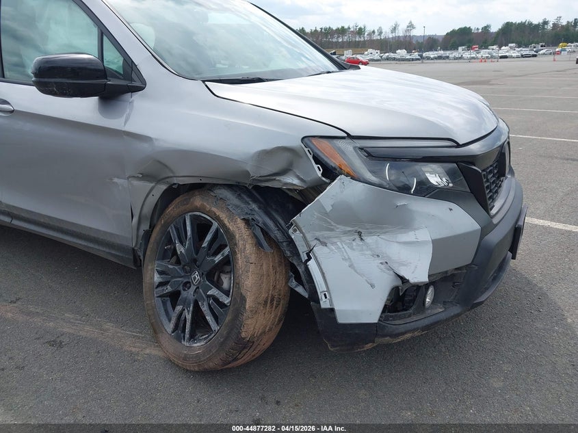 2021 Honda Passport 2Wd Sport VIN: 5FNYF7H29MB000523 Lot: 44877282