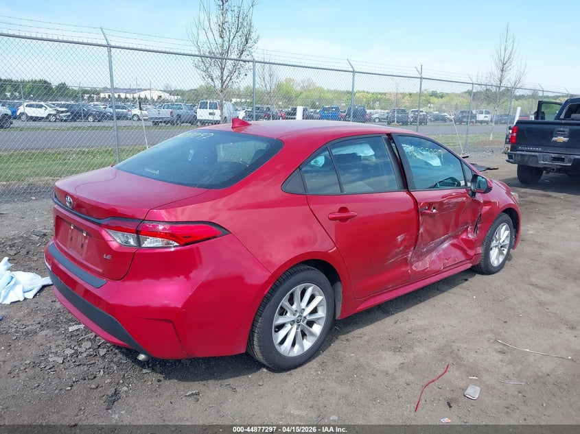 2021 Toyota Corolla Le VIN: 5YFVPMAE3MP269494 Lot: 44877297