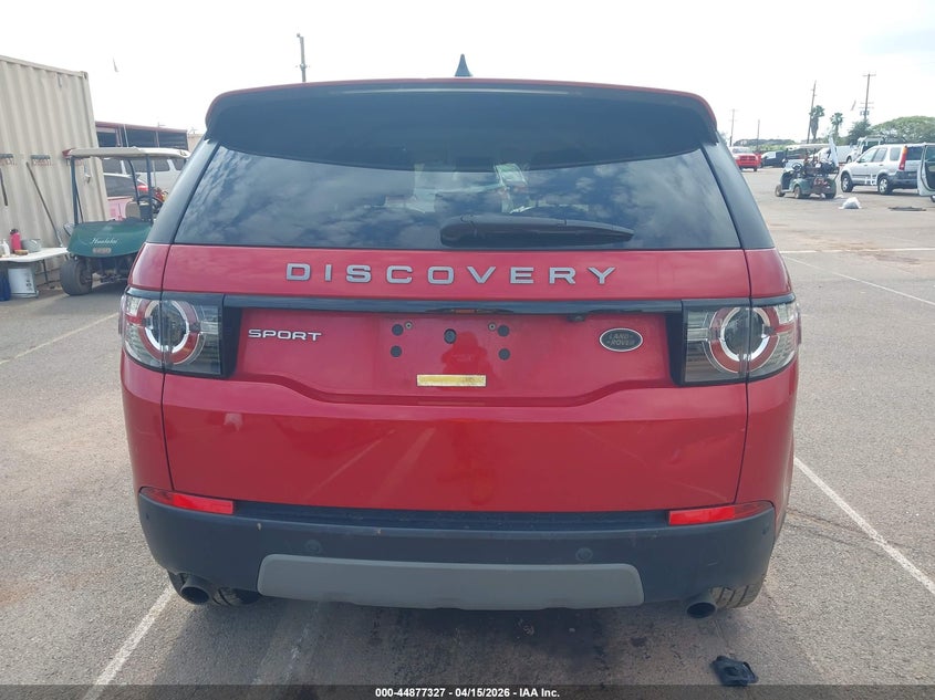 2018 Land Rover Discovery Sport Se VIN: SALCP2RX0JH756072 Lot: 44877327