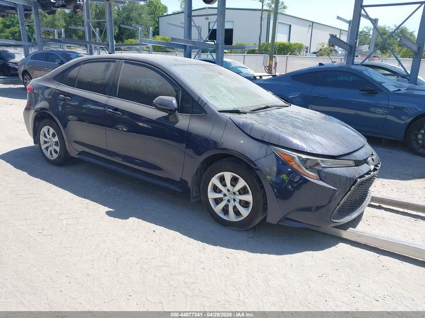 Vin: jtdepmaexmj127518, lot: 45374672, toyota corolla le 20211