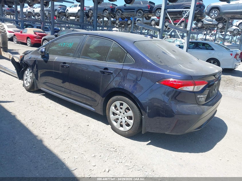 Vin: jtdepmaexmj127518, lot: 45374672, toyota corolla le 20213