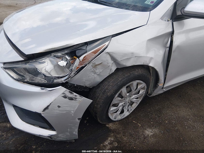 2022 Hyundai Accent 1.6 Se silver Lot 111044877345 Vin 3KPC24A68NE179694